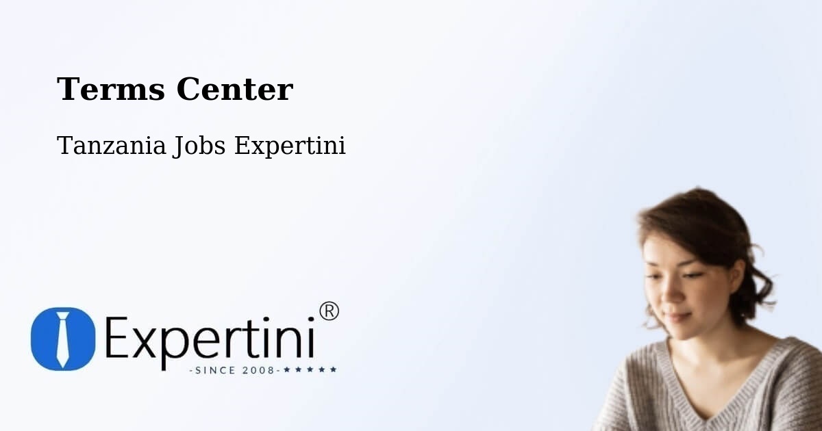 Terms of Service – Nshamba - Tanzania Jobs Expertini